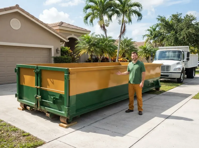 30-Yard Dumpster Rental in Miam, FL