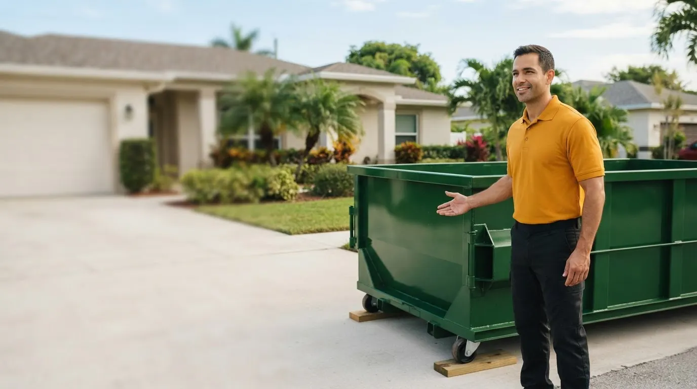Dumpster in Miam, FL